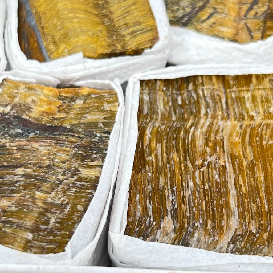 Tigers Eye Chunks - Rough