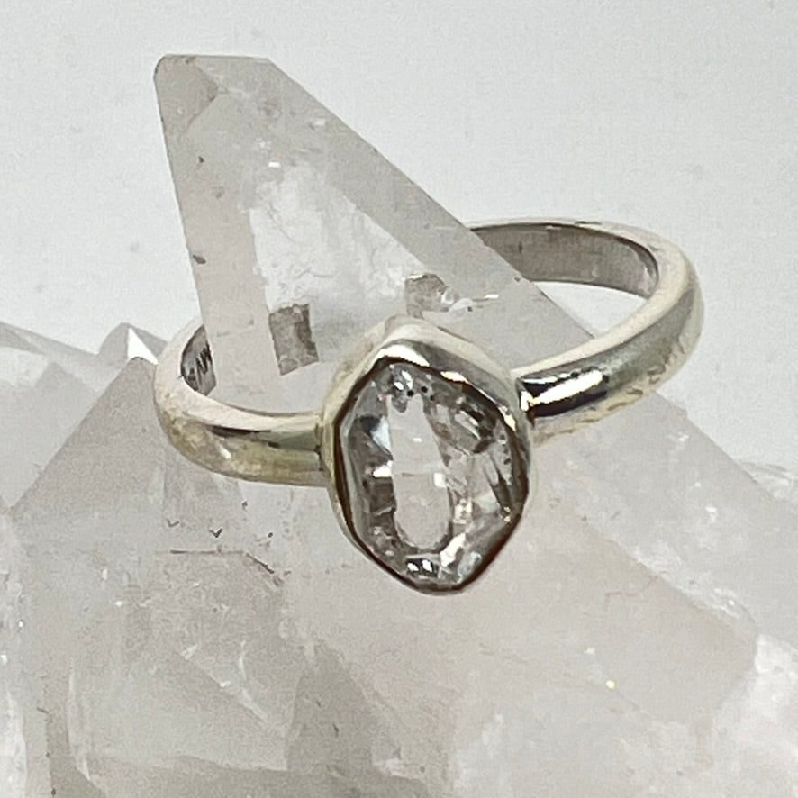 Ring - Herkimer Diamond - Size 9