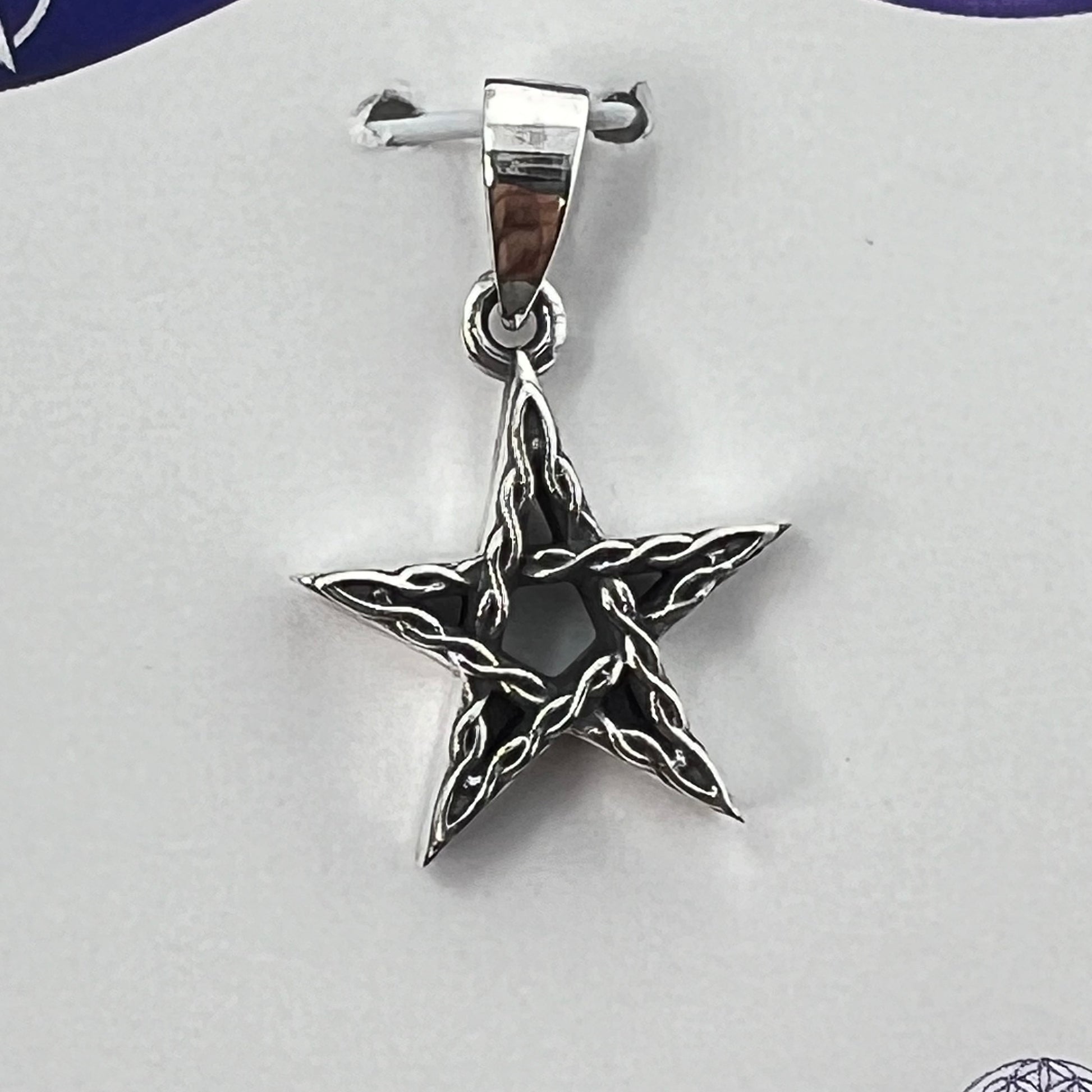 Pendant - Sterling Silver Pentacle