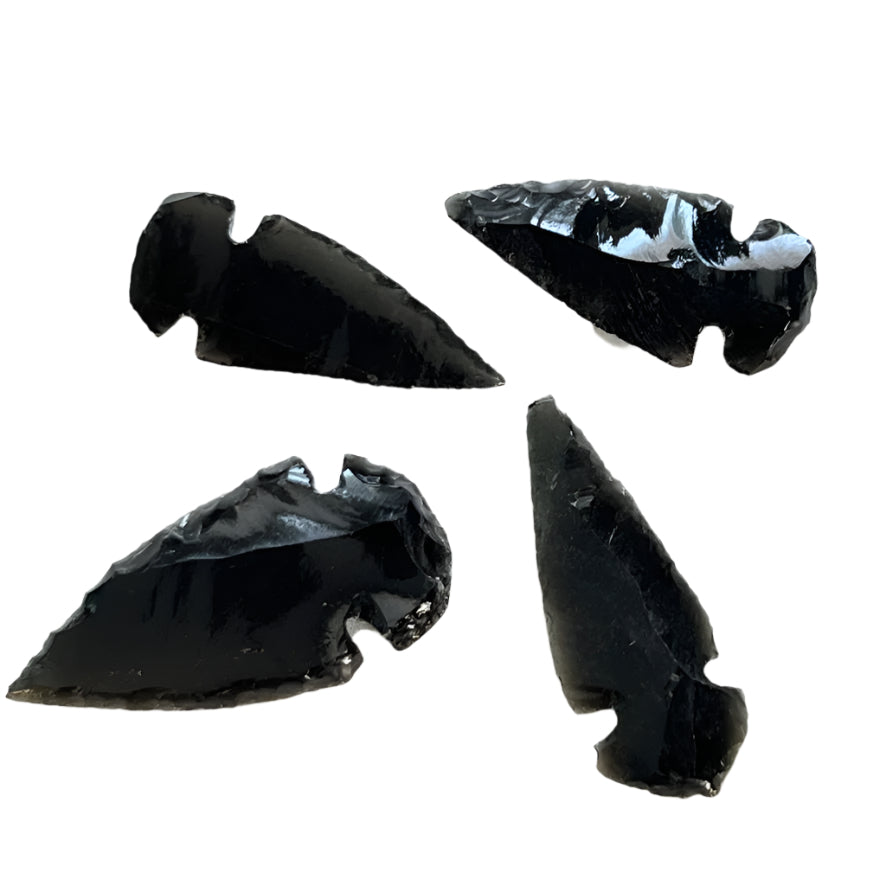 Black Obsidian Arrowhead (small) - $1