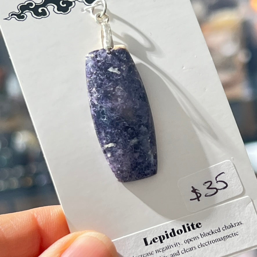Pendant - Lepidolite