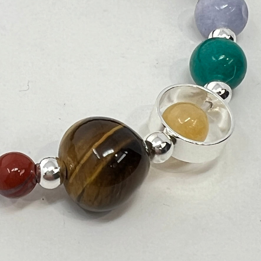 Bracelet - Solar System Gems & Lava