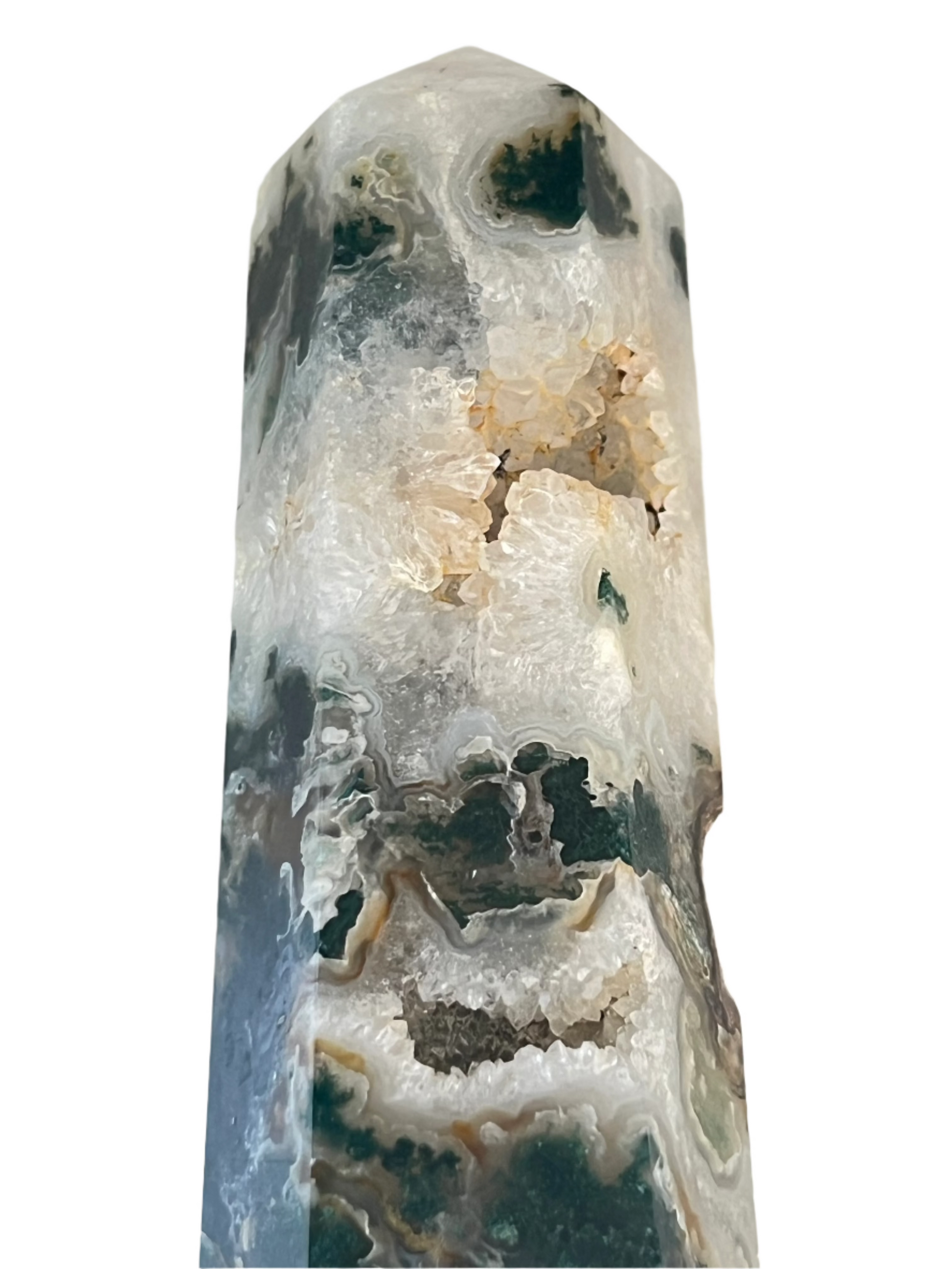 Moss Agate Tower (Large)