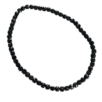 Ankle Bracelet (Anklet) - Black Spinel
