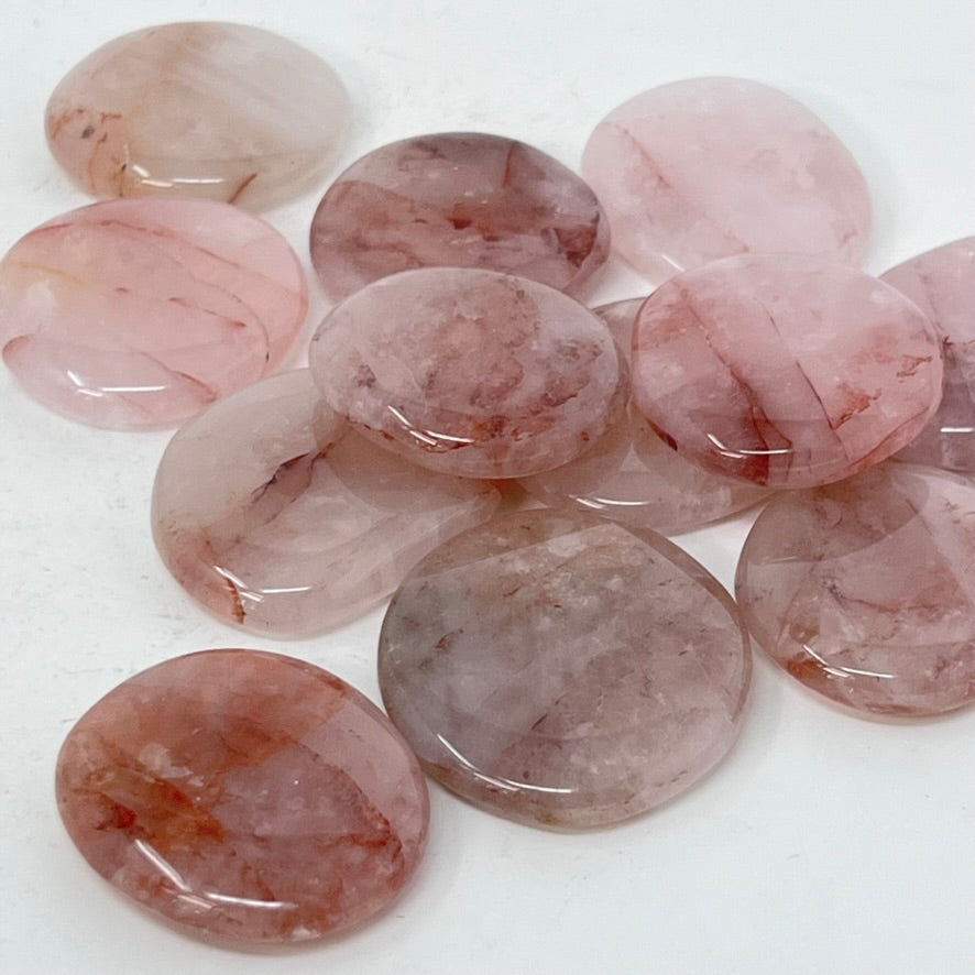 Red Hematoid Quartz Earth Stone (Strawberry Quartz)