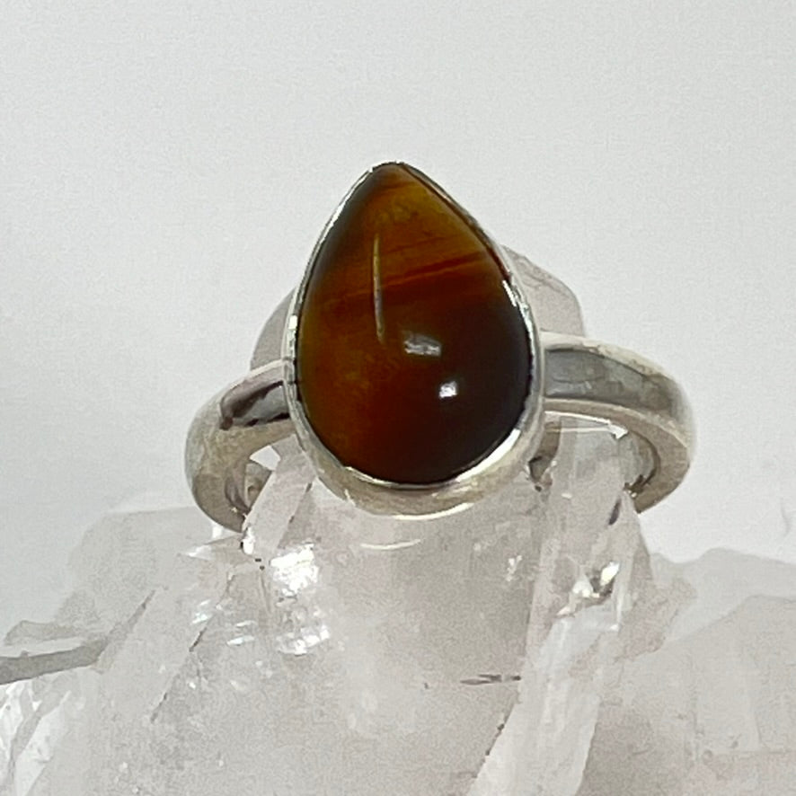 Ring - Tigers Eye - Size 5