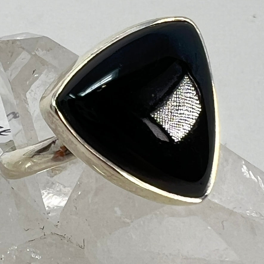 Ring - Black Onyx - Size 7 & 8