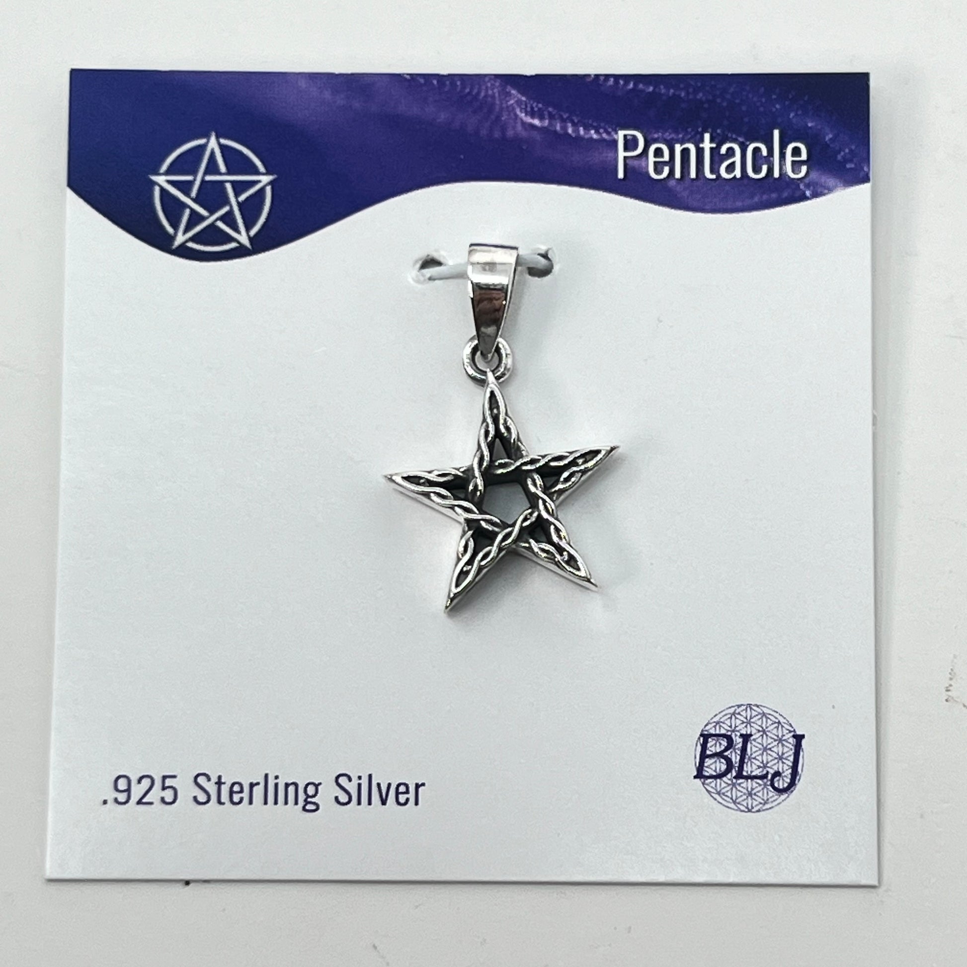 Pendant - Sterling Silver Pentacle
