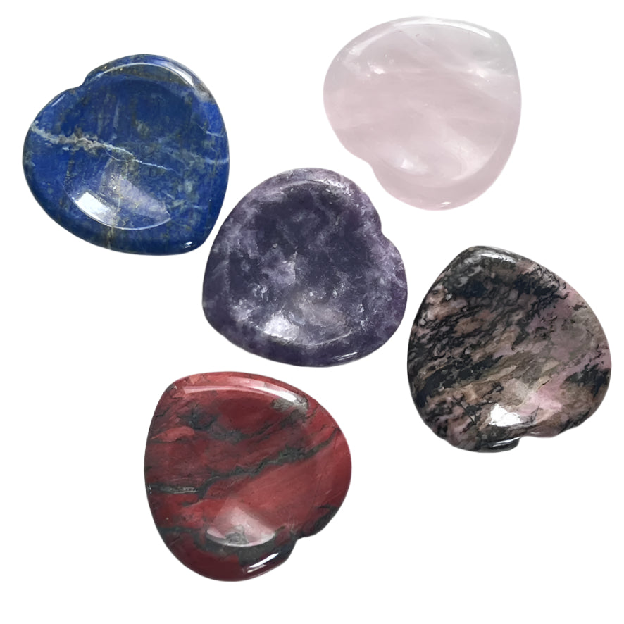 Heart Thumbstone/Worry Stone (Various)