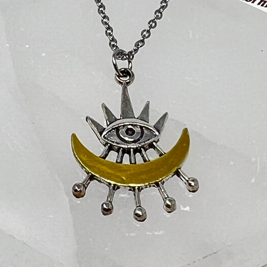 Cosmic Eye Neckace by SoulSkin