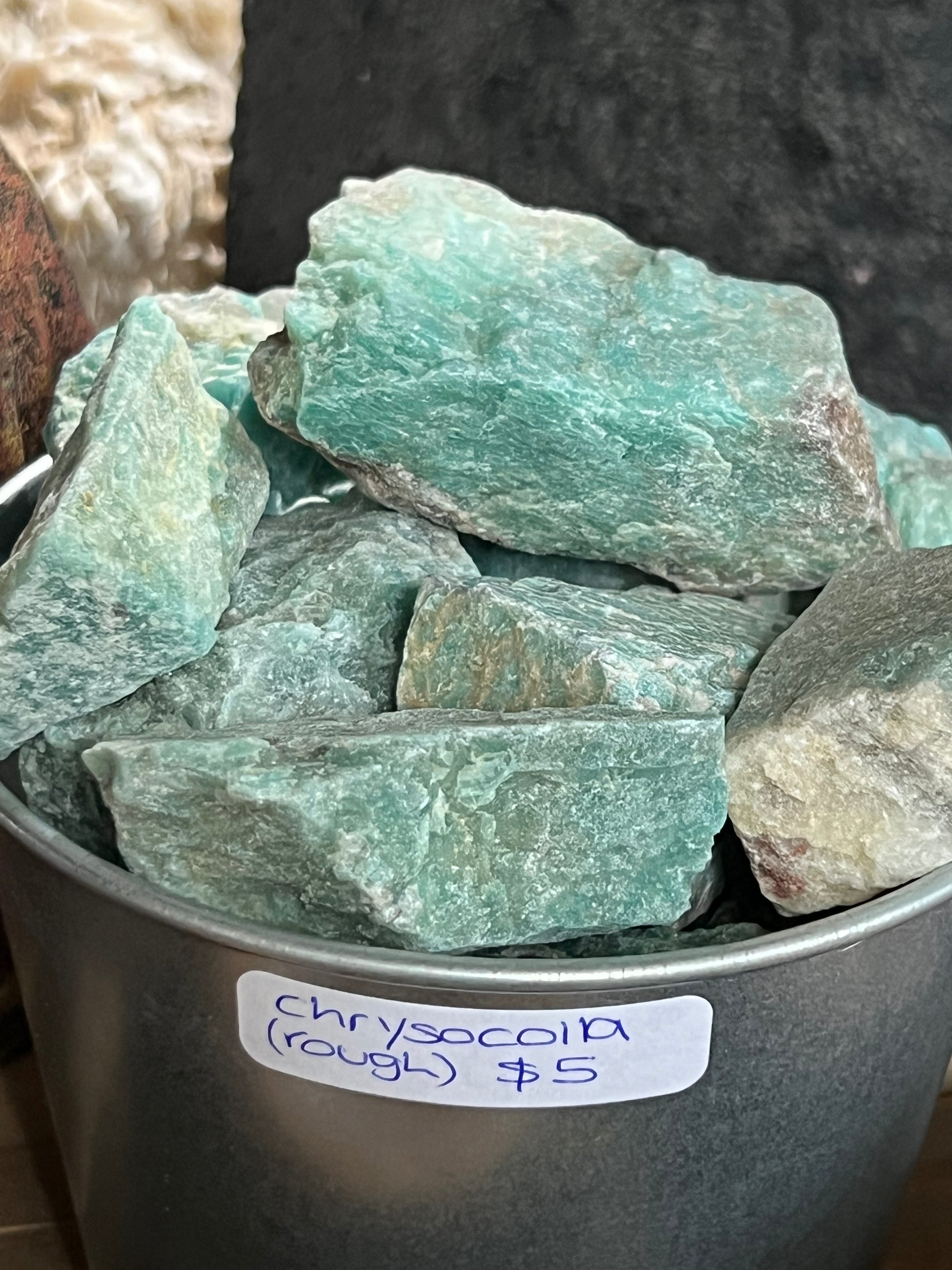 Chrysocolla - Rough Chunks