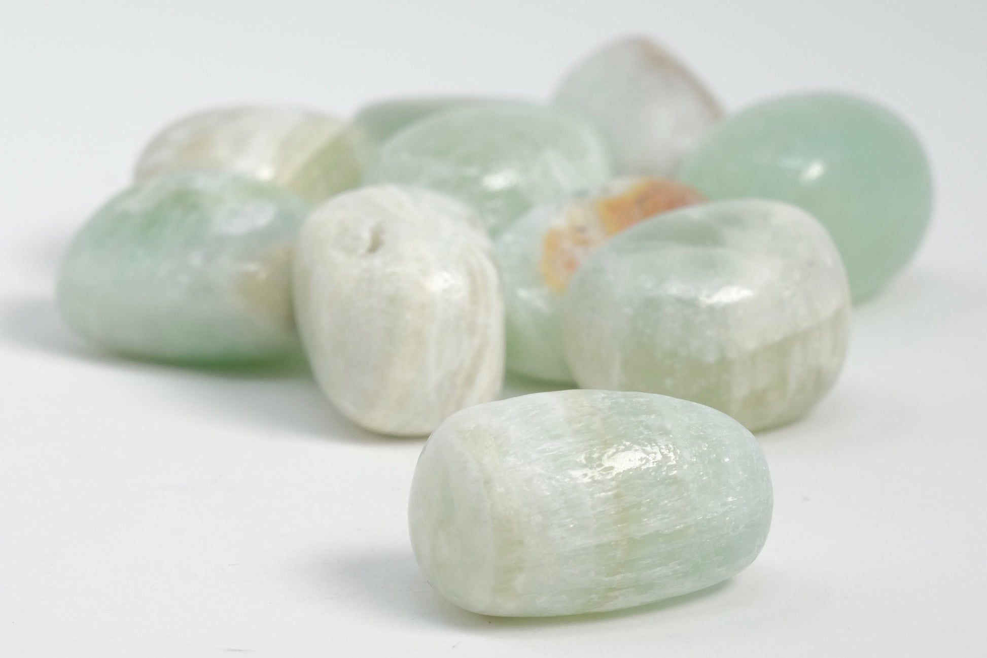 Caribbean Calcite - Tumbled