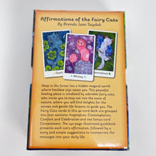 Load image into Gallery viewer, Affirmations of the Fairy Cats Deck &amp; Book Set
