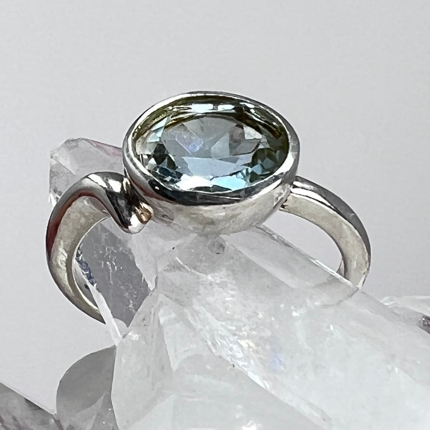 Ring - Blue Topaz - Size 8