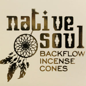 Backflow Cone Incense - White Sage & Palo Santo