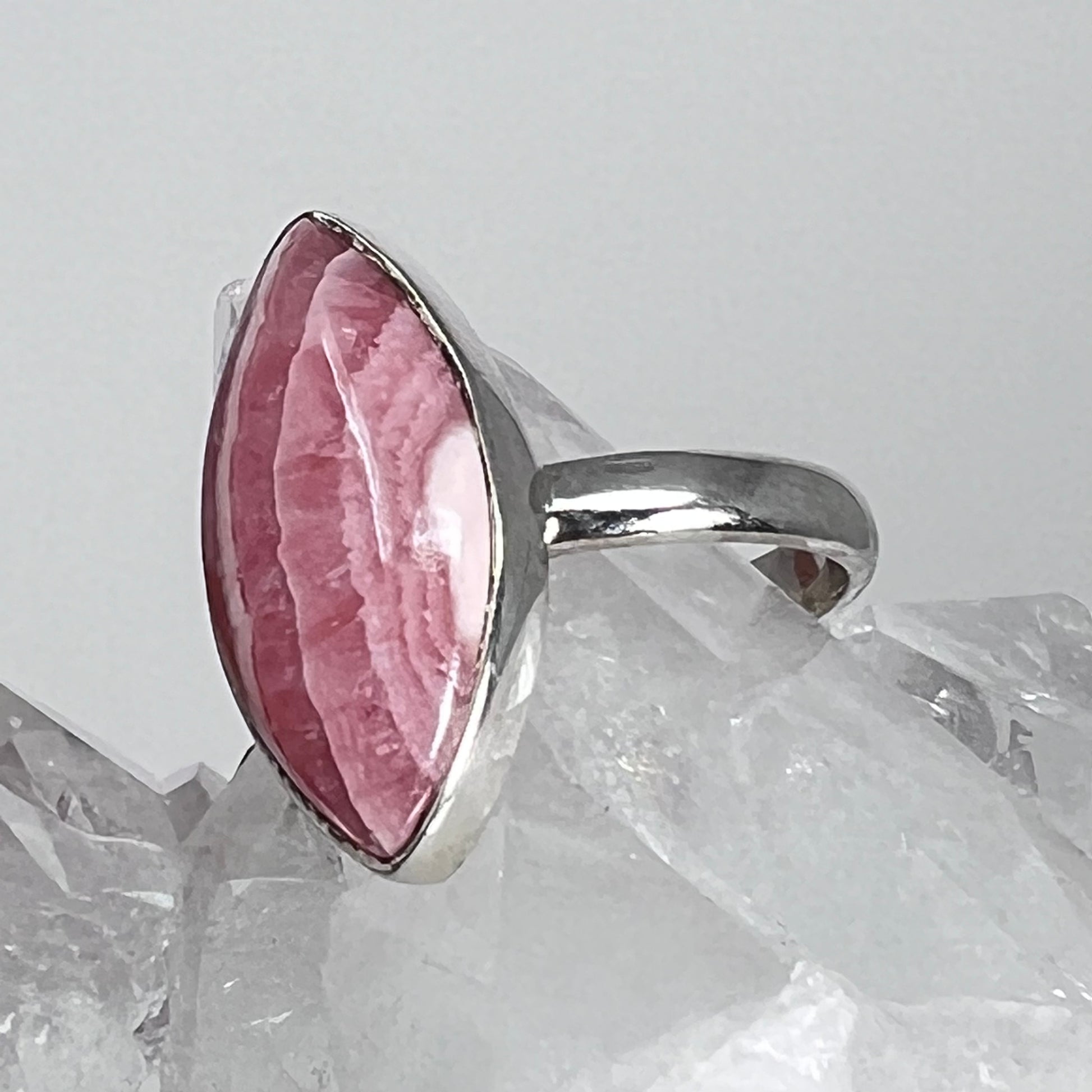 Ring - Rhodocrosite - Size 8