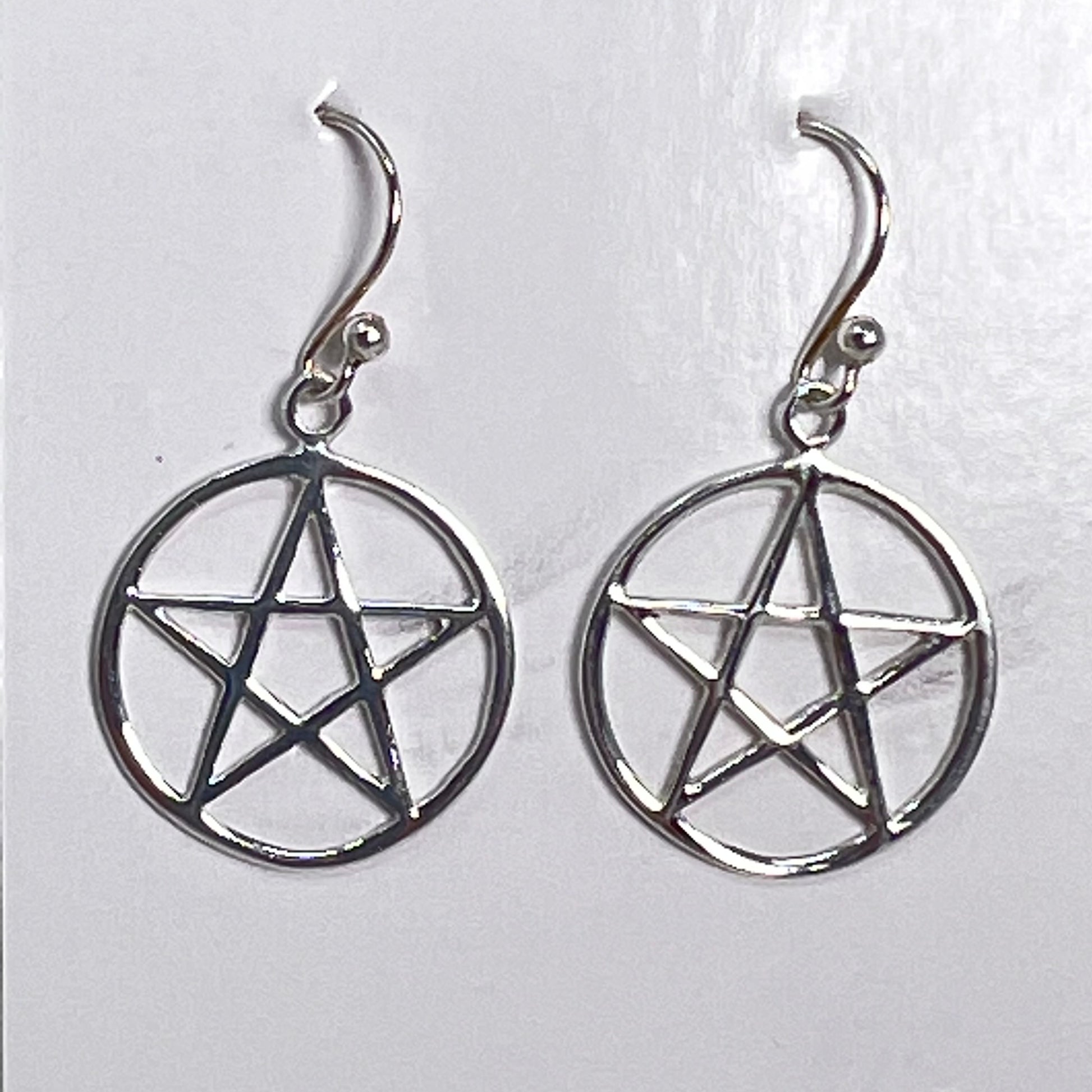 Earrings - Pentacle