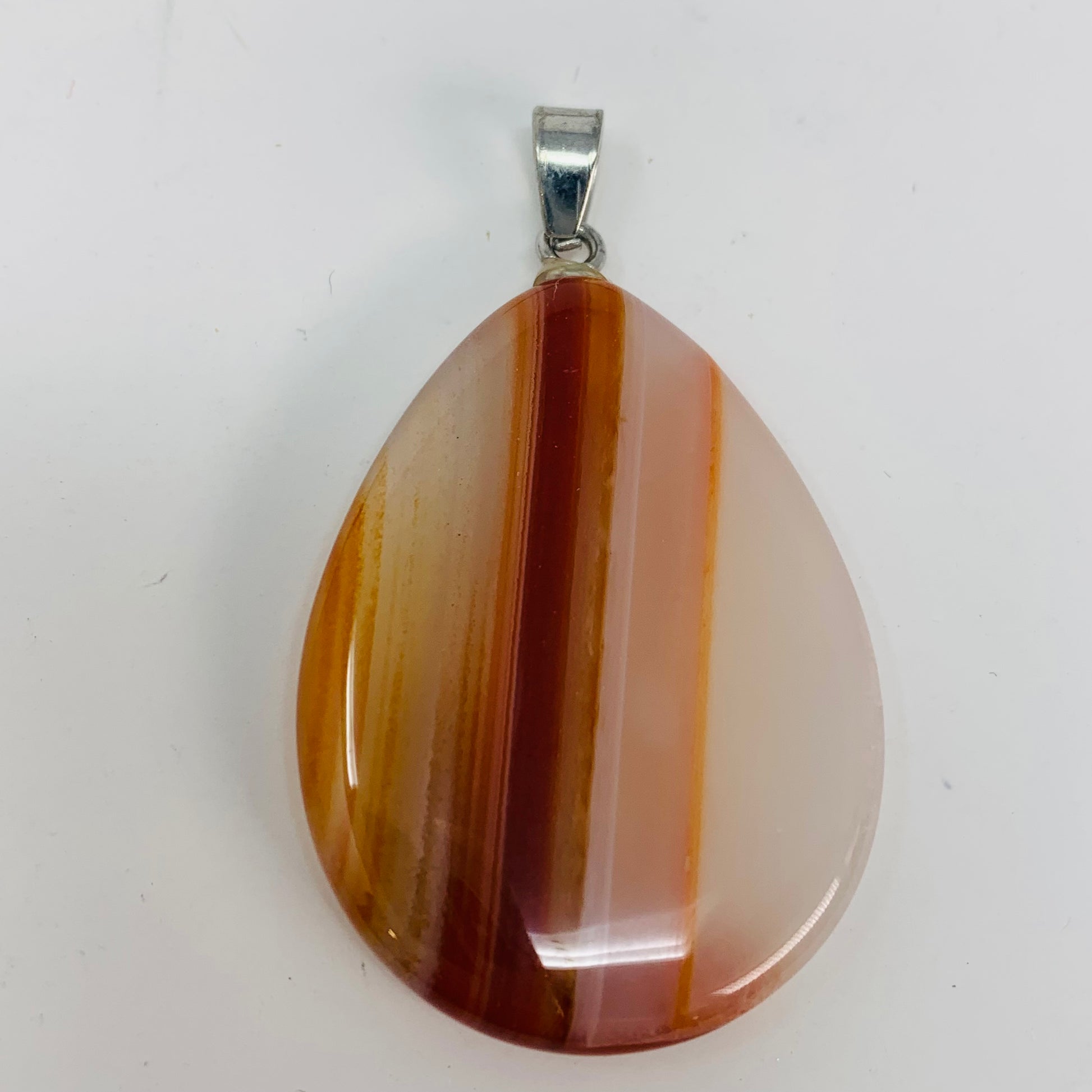 Pendant - Carnelian Flat