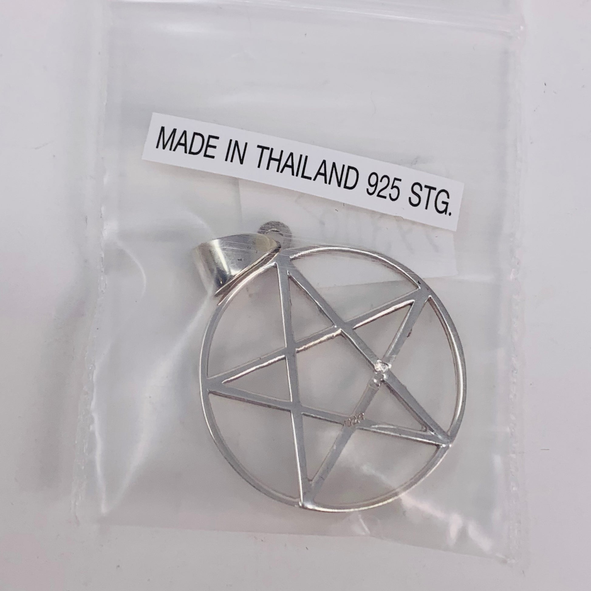 Pendant - Sterling Silver Pentacle
