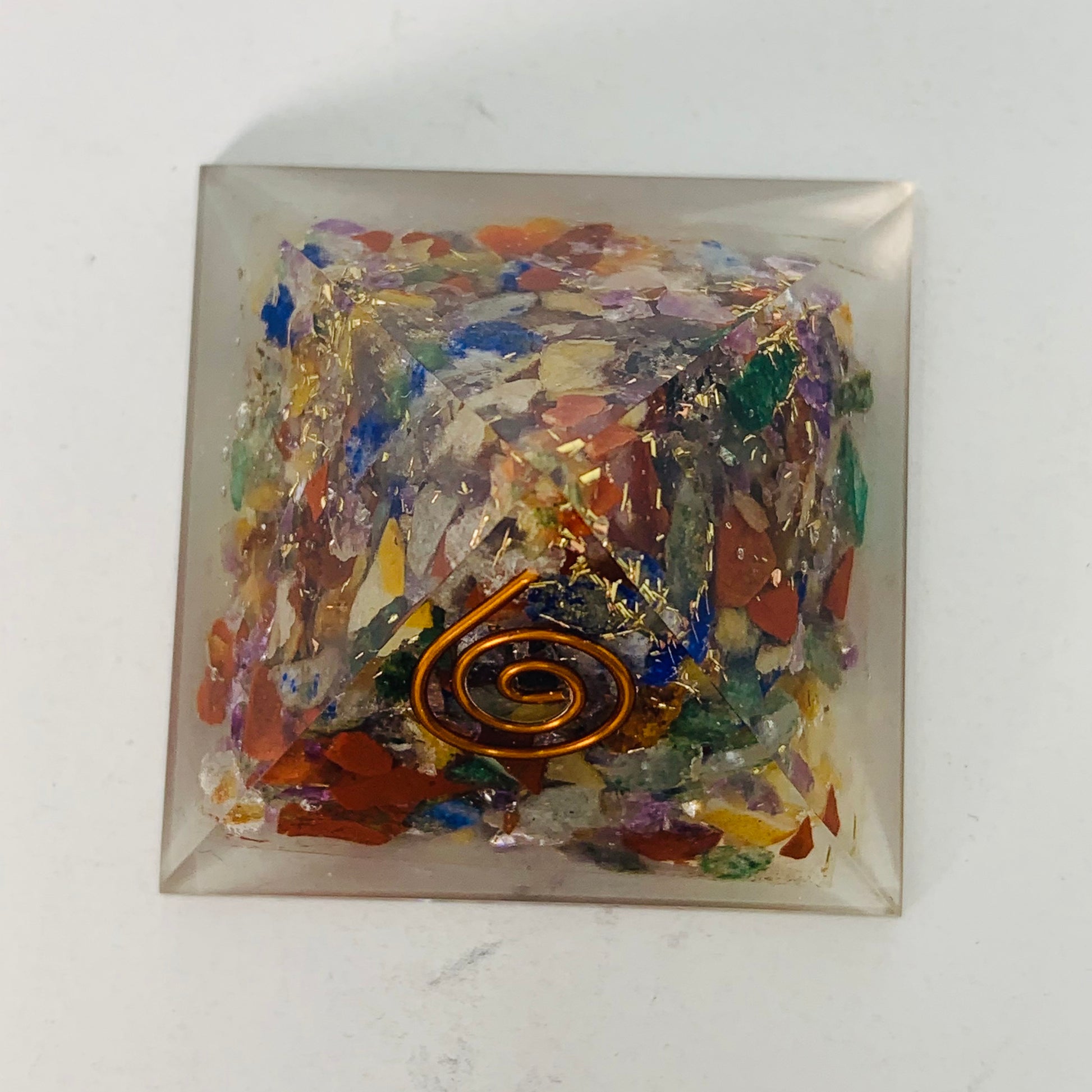 Orgone Chakra Pyramid (Small)