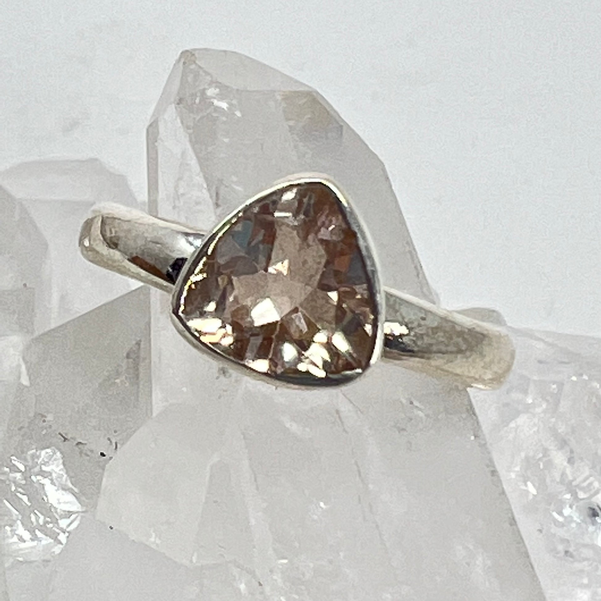 Ring - Herkimer Diamond - Size 6