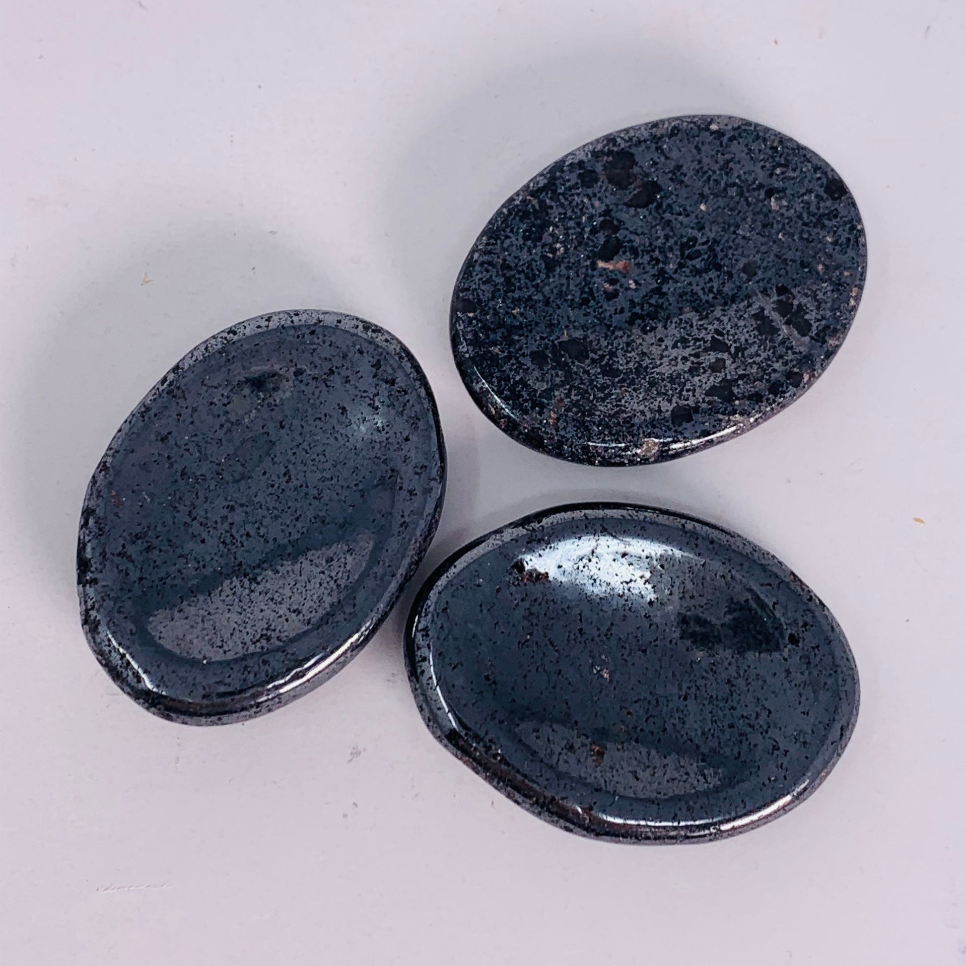Hematite Thumbstone/Worry Stone
