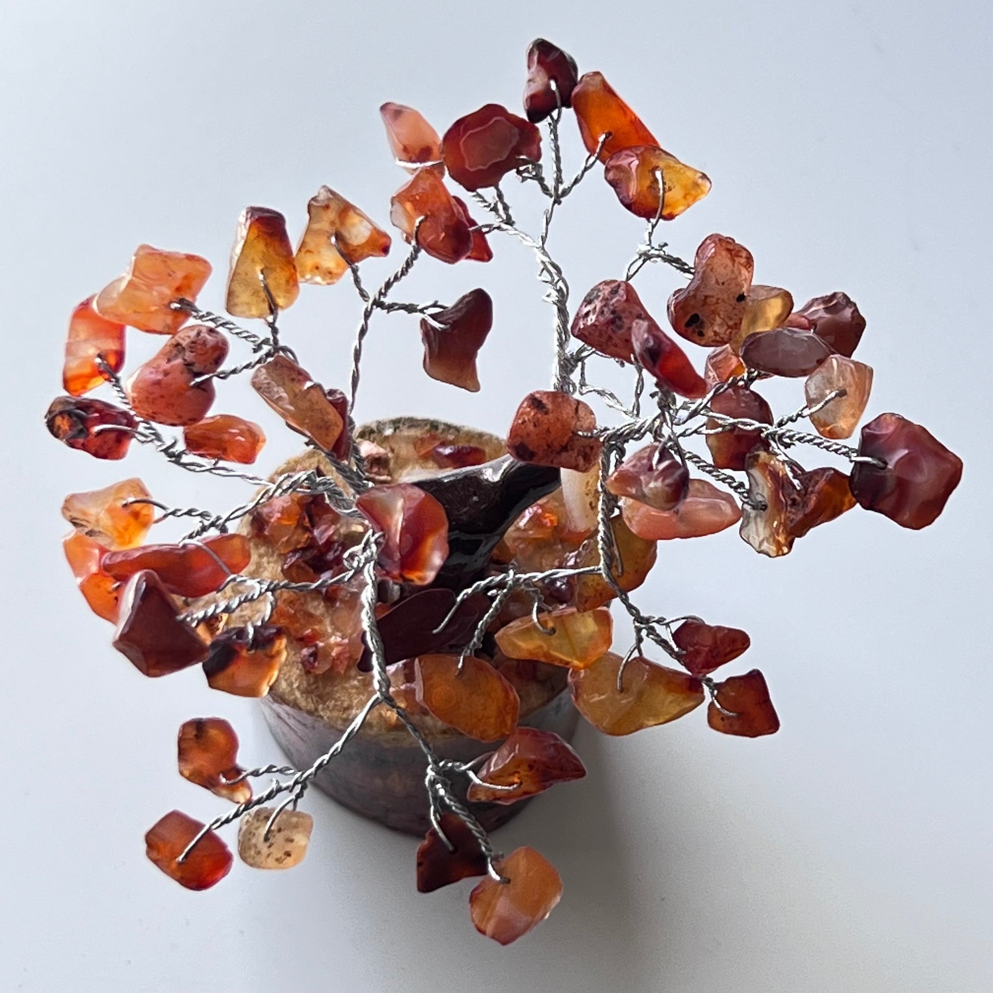 Gem Tree - Carnelian (4.5")
