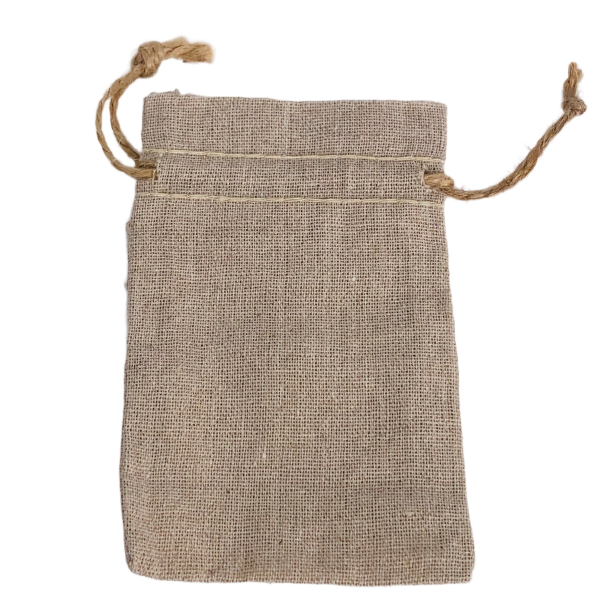 Gift Bag - SMALL Linen/Jute (3x4")