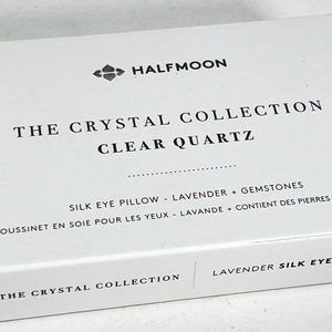 HALFMOON Crystal Collection Silk Eye Pillow (6 options)