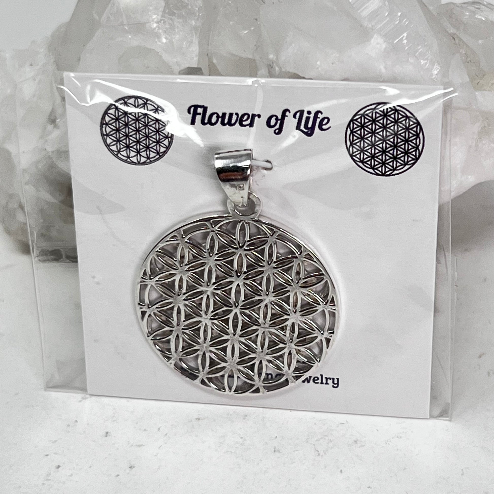 Pendant - Sterling Silver Flower of Life