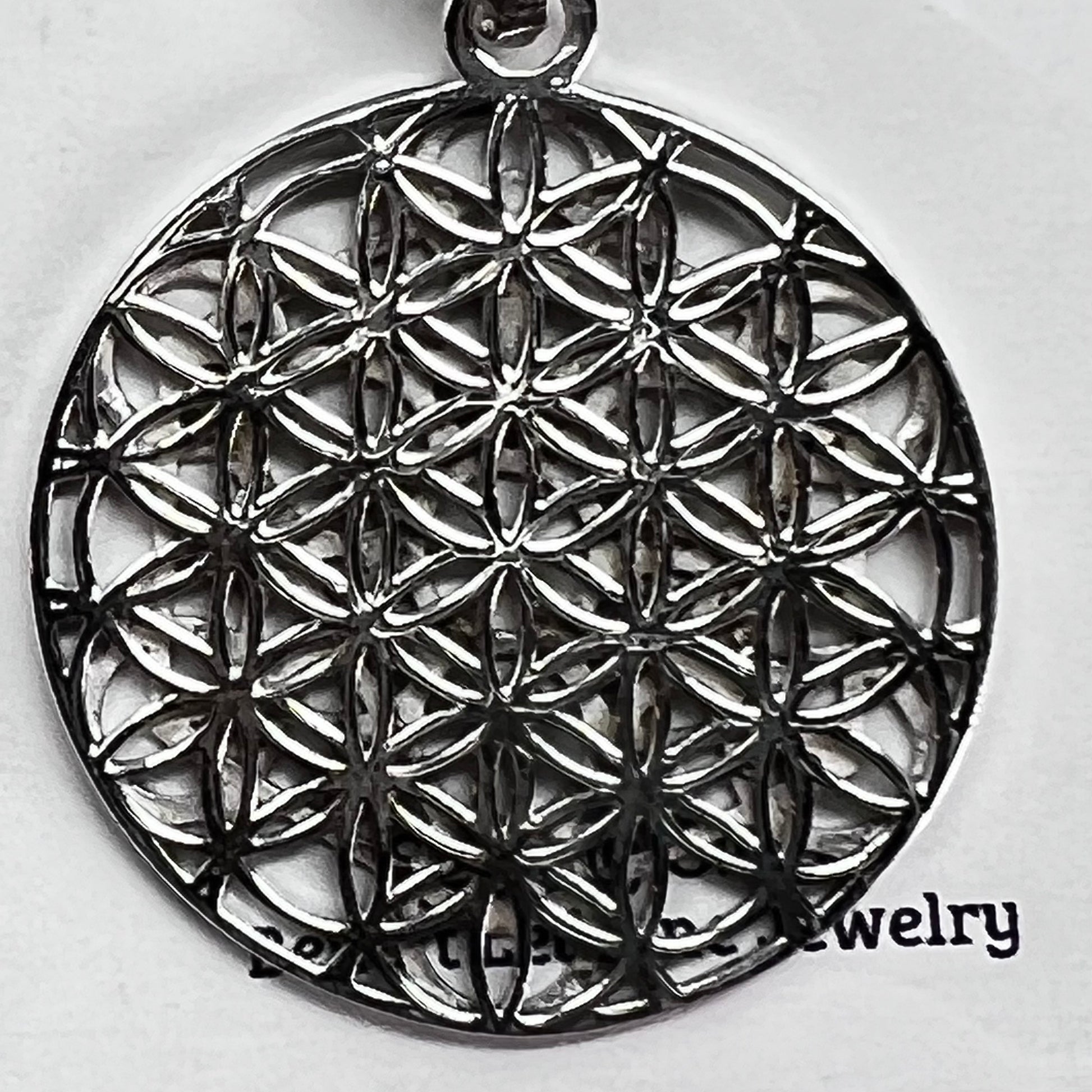 Pendant - Sterling Silver Flower of Life