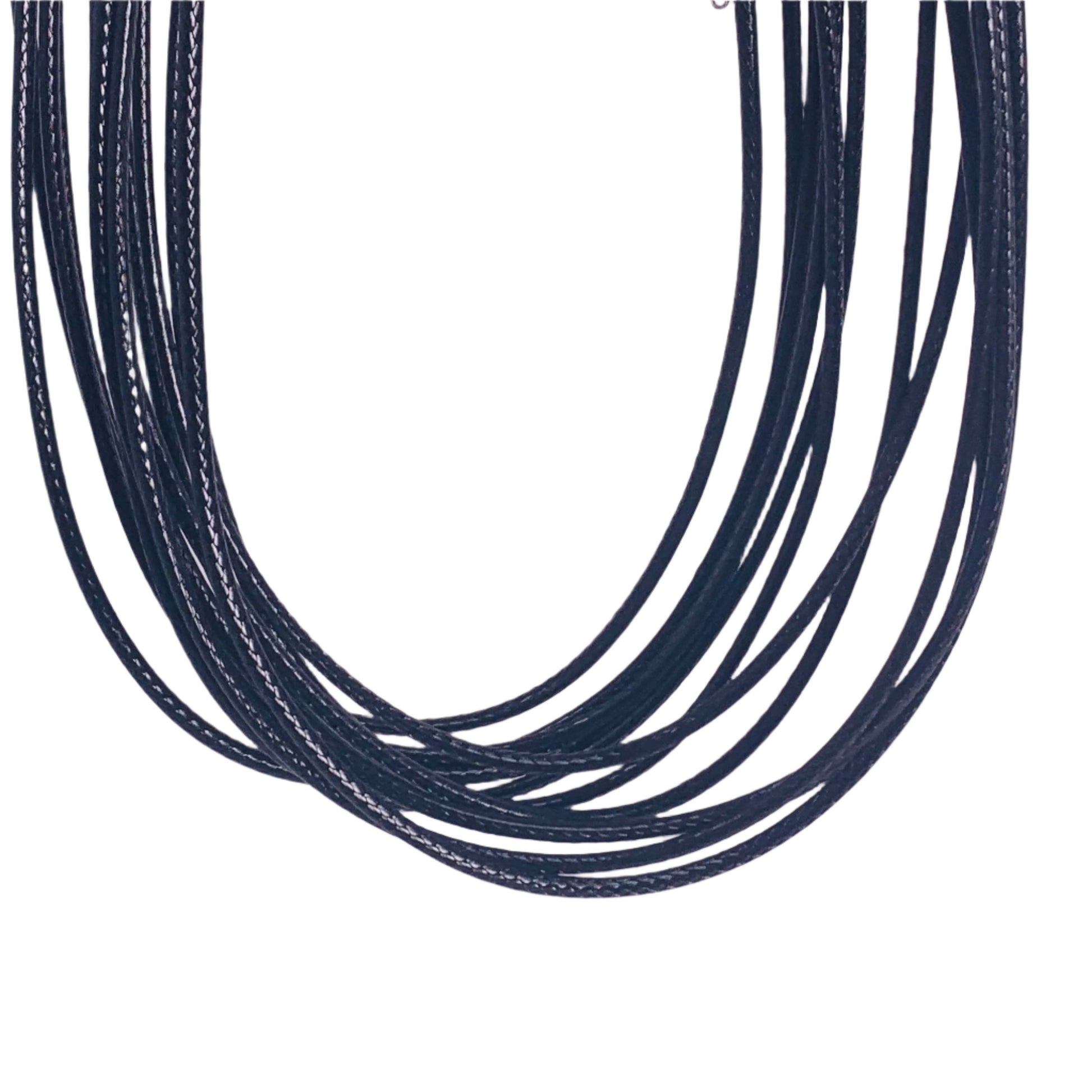 Black Necklace Cord 16-18"