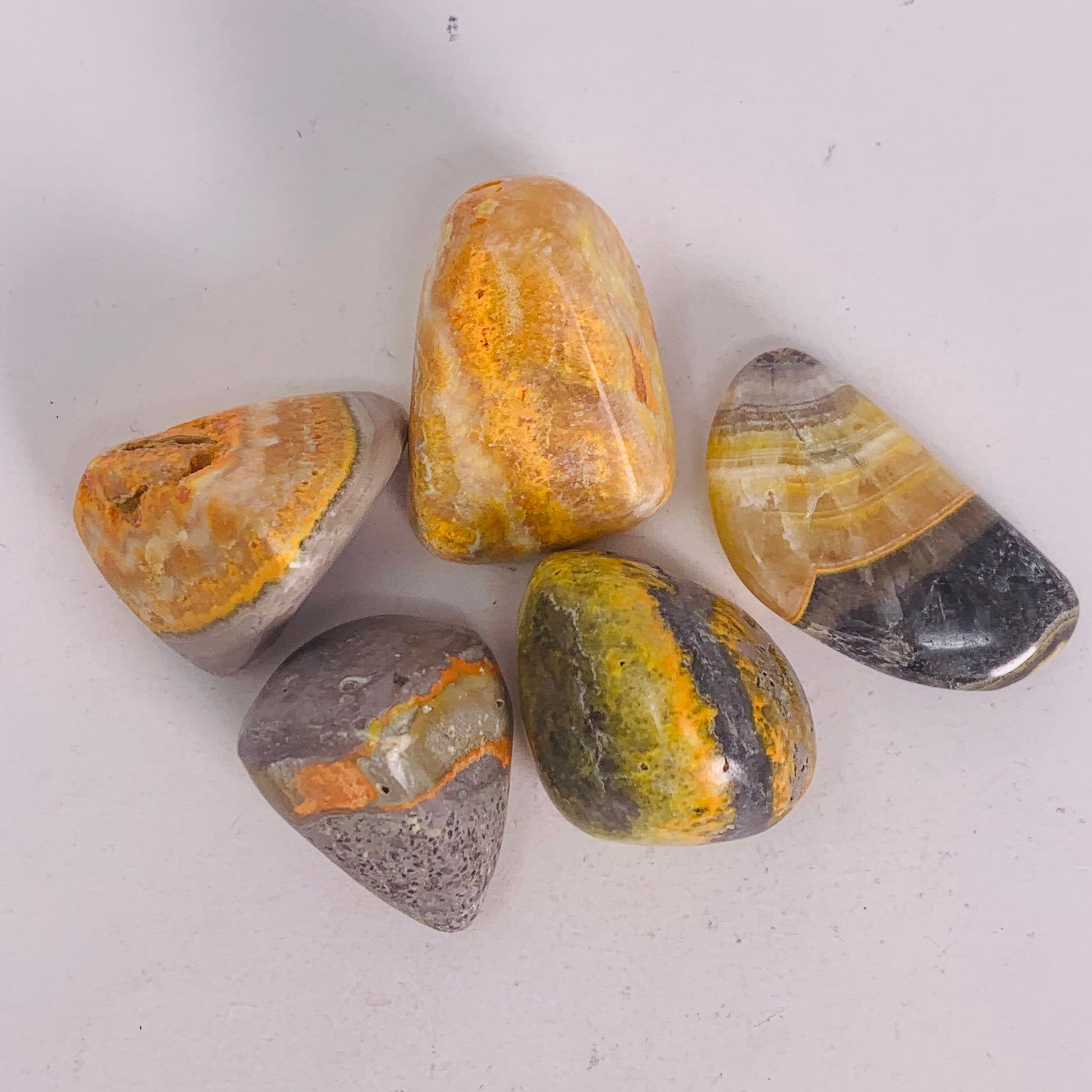 Bumblebee Jasper - Tumbled
