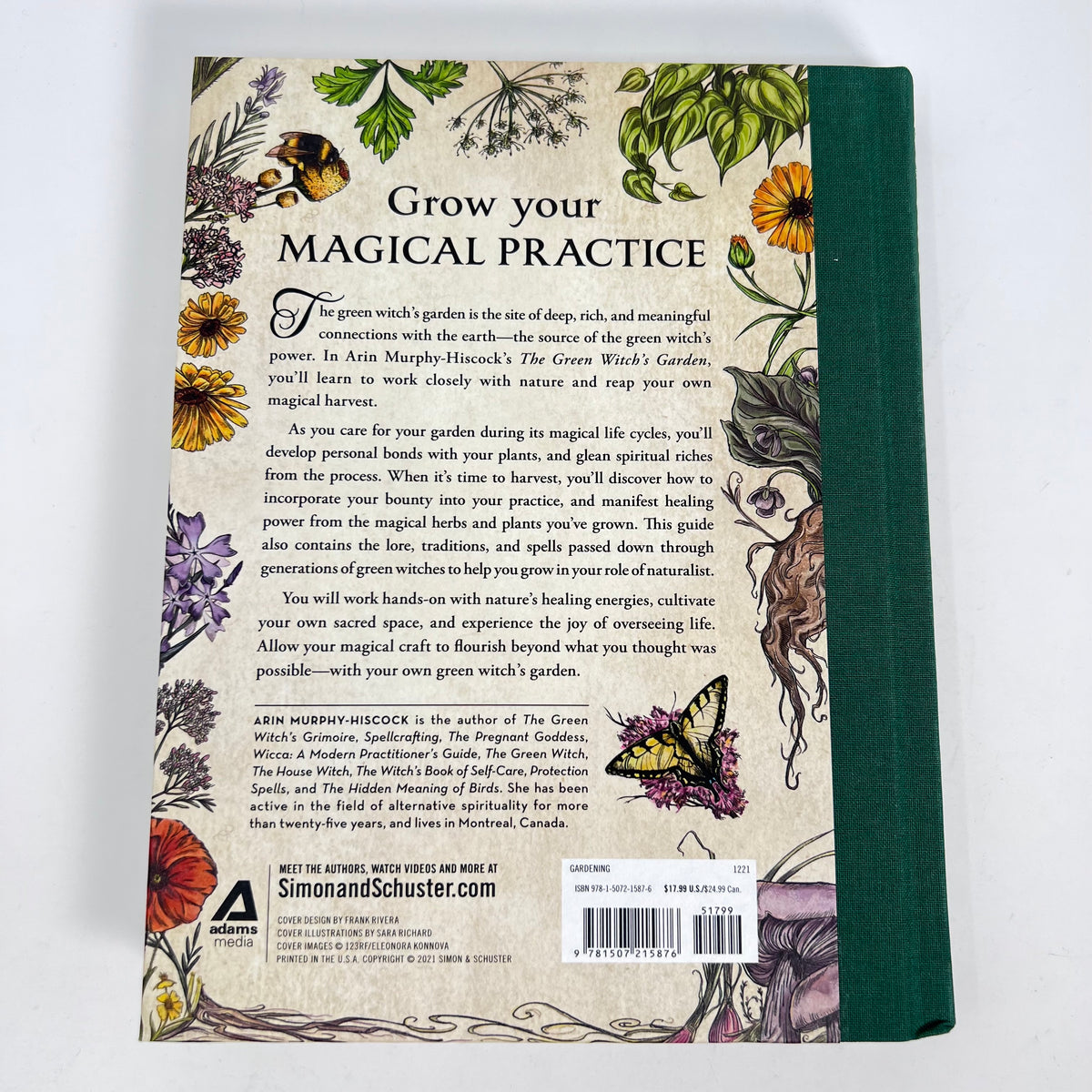 Green Witch Witchcraft Series: The Green Witch's Garden Journal : From Herbs  and Flowers to Mushrooms and Vegetables, Your Planner and Logbook for a  Magical Garden (Hardcover) 
