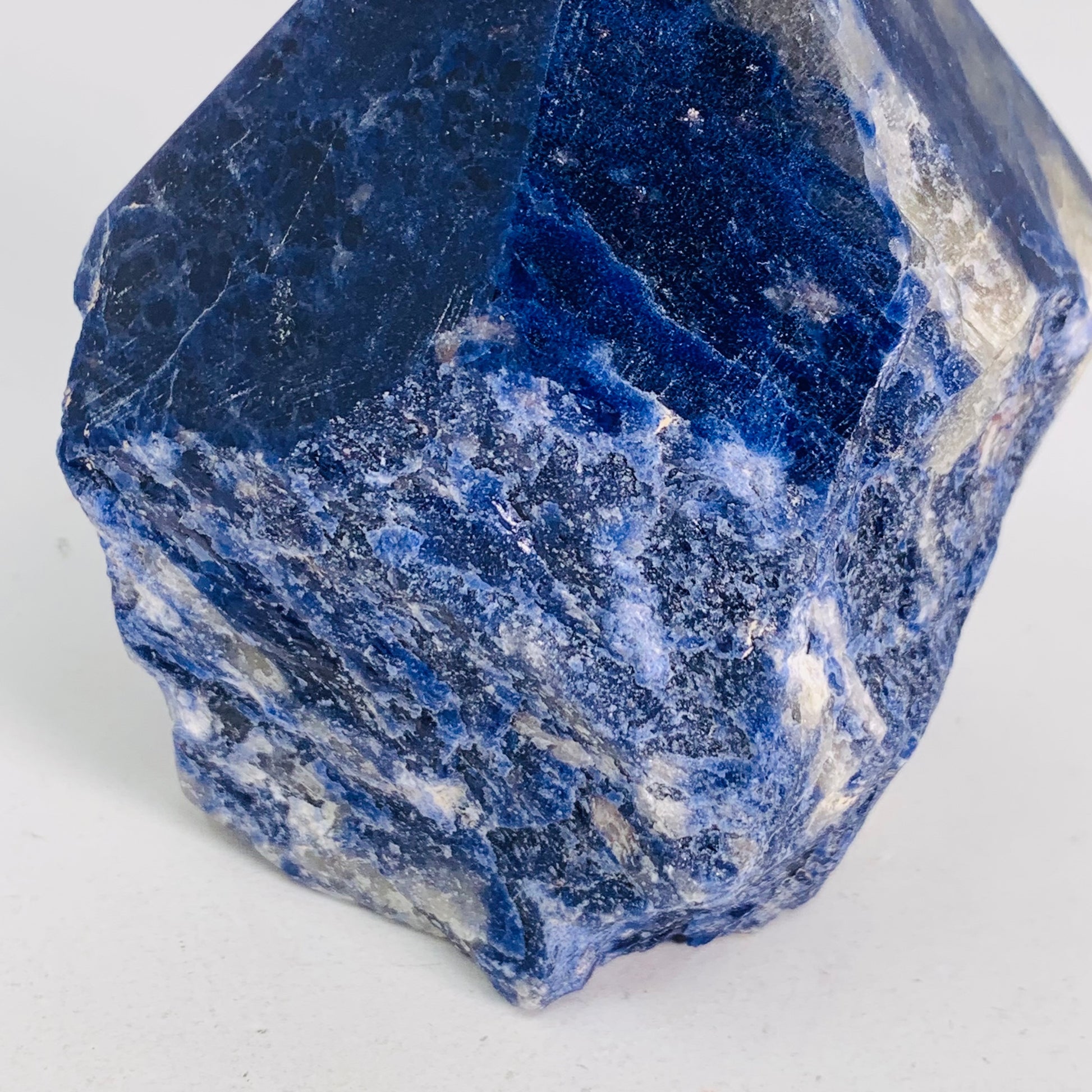 Sodalite Rough Base/Polished Point