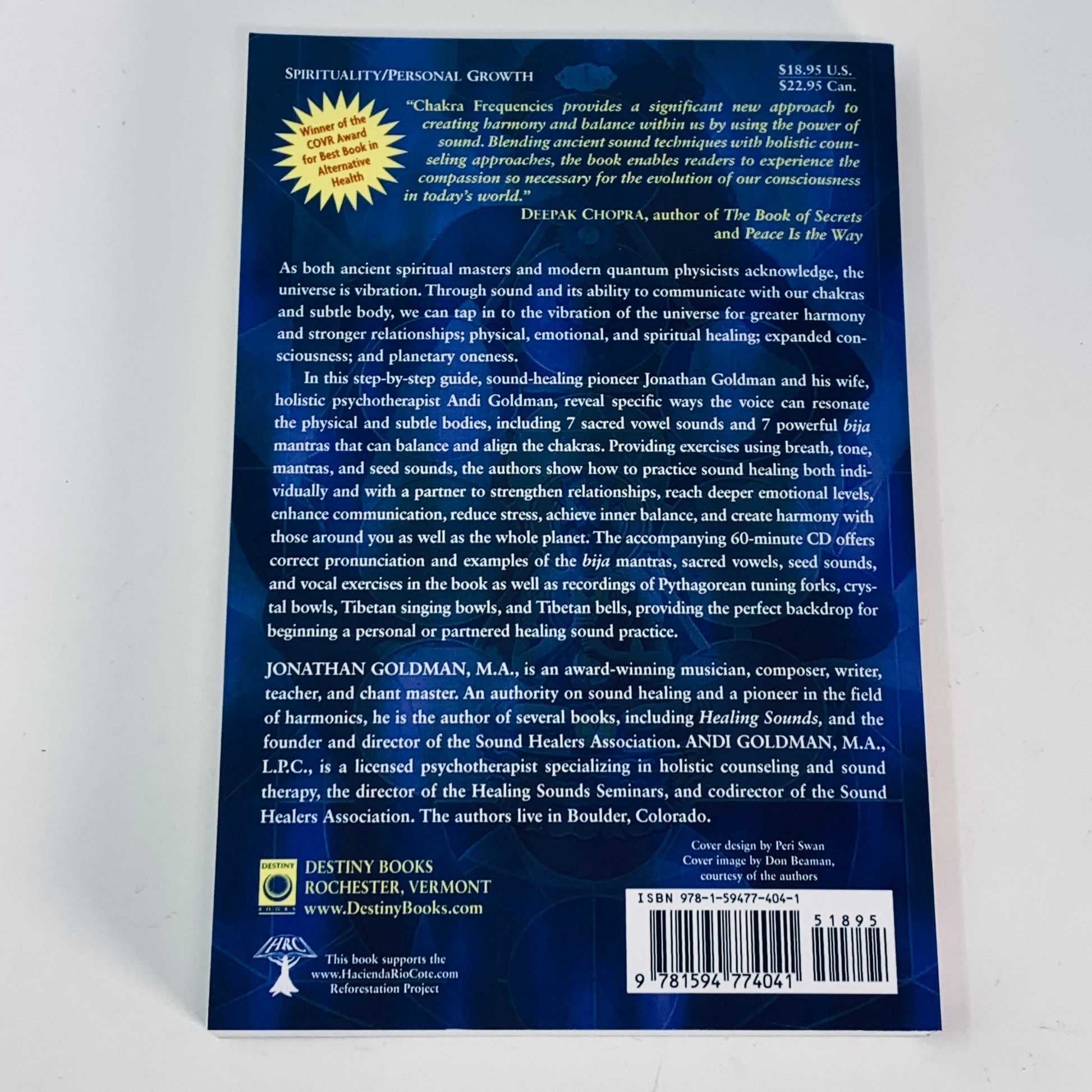 Chakra Frequencies by Jonathan Goldman & Andi Goldman