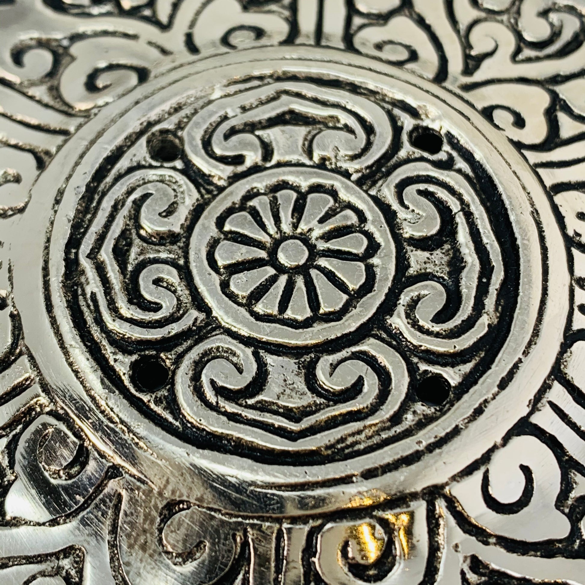 Metal Incense Holder Lotus Petal