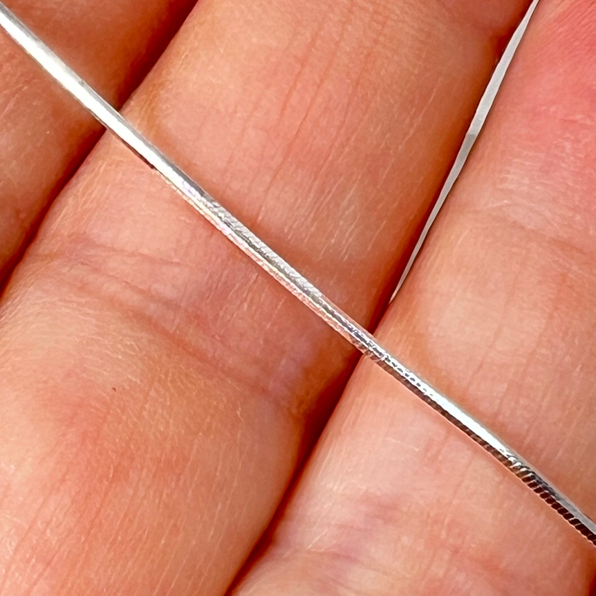 Sterling Silver Chain - FLAT (16", 18", 20")