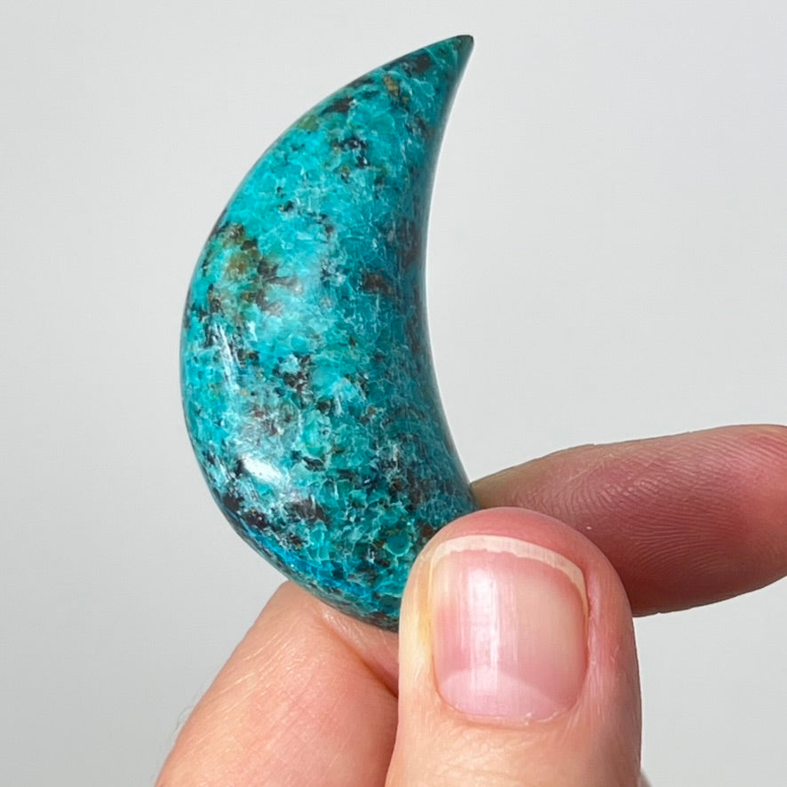 Chrysocolla Moon