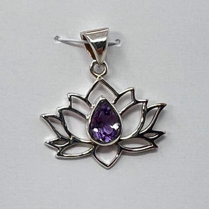 Lotus crystal Pendant (Various)
