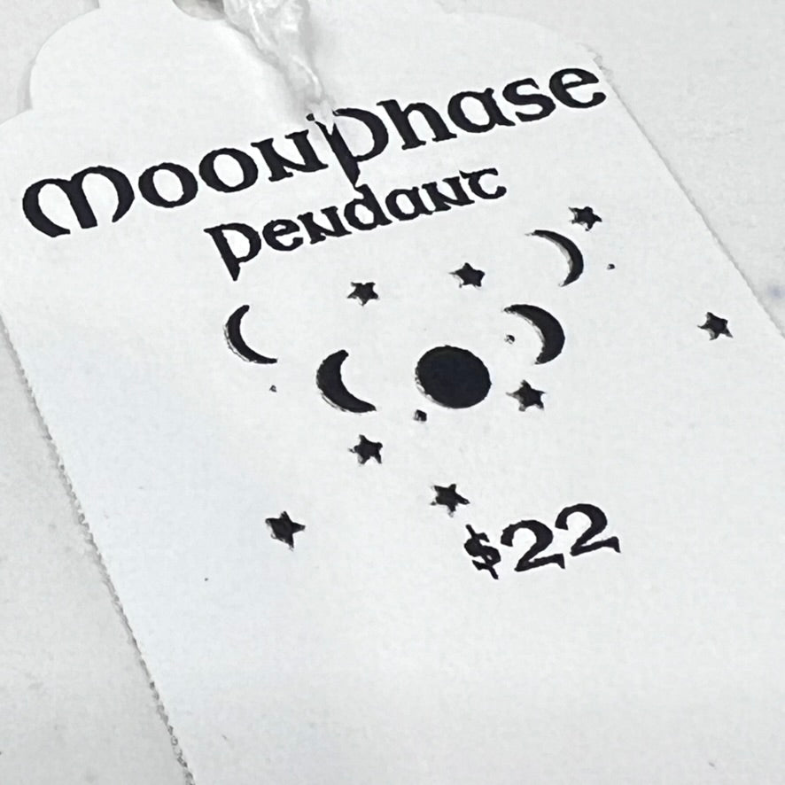 MoonPhase Pendant  by Cunning & Kind
