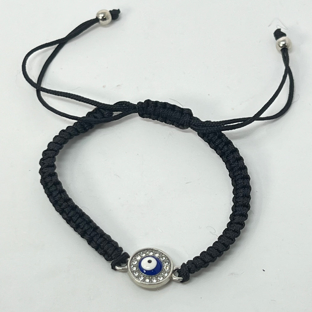 Bracelet (Adjustable) Braided Evil Eye