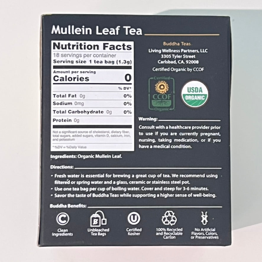 Mullein Tea by Buddha Teas
