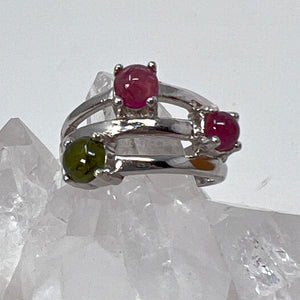 Ring - Mixed Tourmaline by Amy Nicholls - Size 6