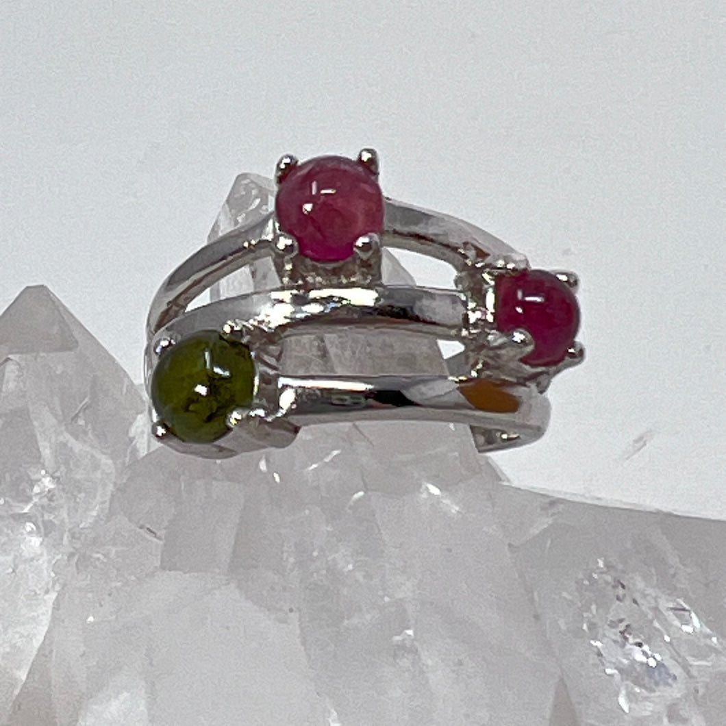 Ring - Mixed Tourmaline by Amy Nicholls - Size 6