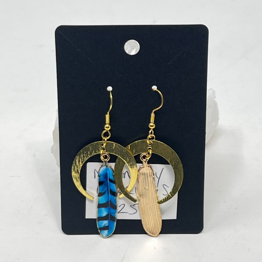 Earrings by BlakByrd - Moon Jay Earrings