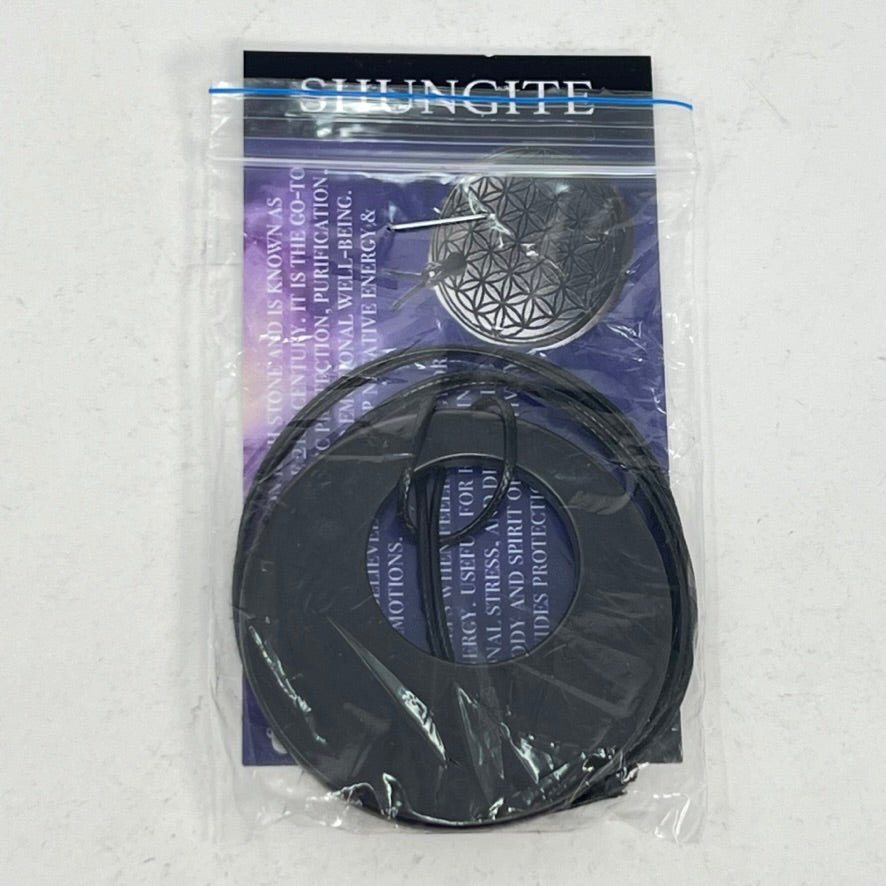 Shungite Pendant - Circle of Life