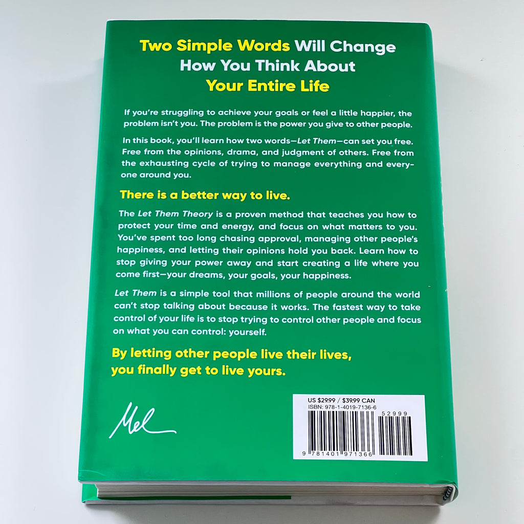 The Let Them Theory by Mel Robbins