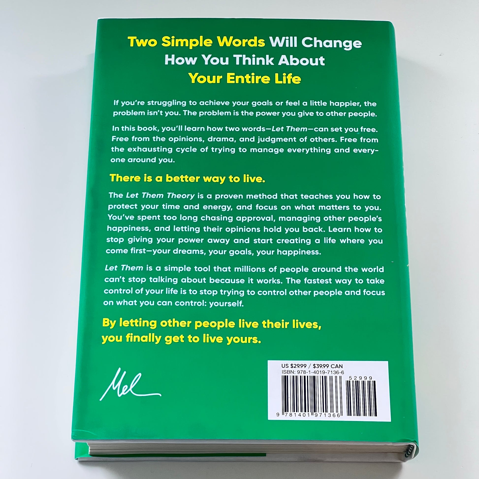 The Let Them Theory by Mel Robbins