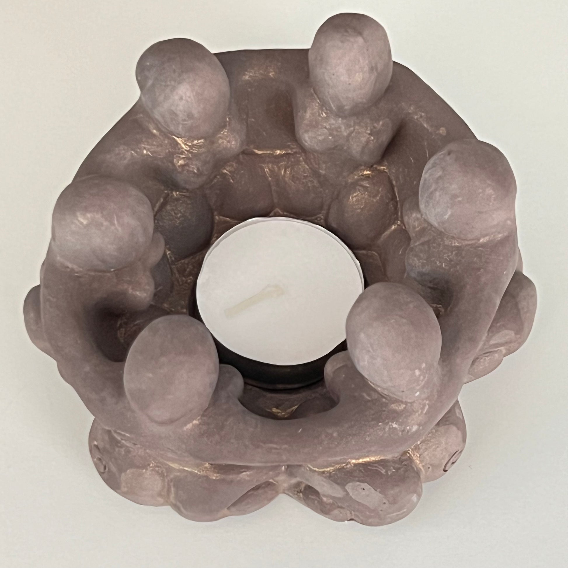 Candle Holder - Goddess Circle (Sandstone)